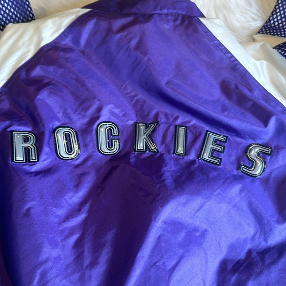 Vintage Colorado Rockies Pro Player jacket 90’s Mens XL - Picture 4 of 11